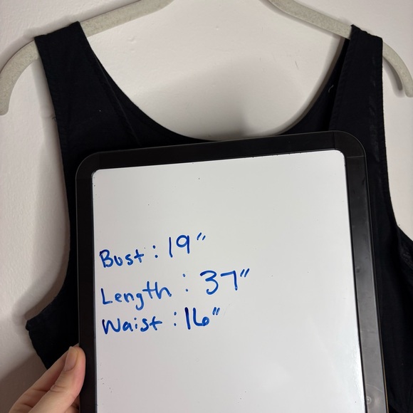 Gap Linen Tie Back Dress Black Short Sundress Sleeveless Resortwear Summer M - Picture 4 of 13